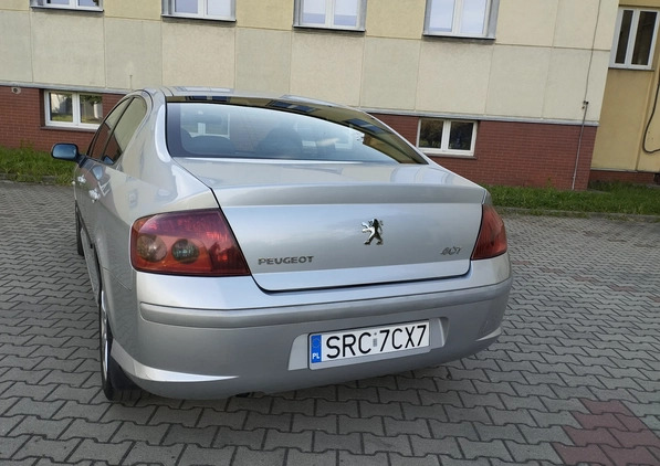 Peugeot 407 cena 9900 przebieg: 210000, rok produkcji 2005 z Racibórz małe 137